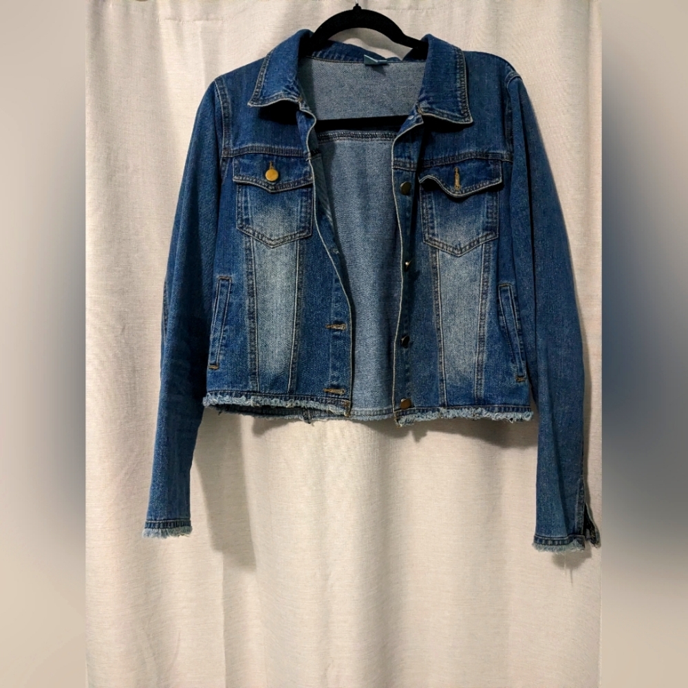 Cropped Jean Jacket